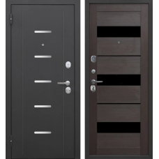 Дверь входная Ferroni ГАРДА МУАР ЦАРГА 7.5 СМ Черный муар - Темный кипарис Дверь входная Ferroni ГАРДА МУАР ЦАРГА 7.5 СМ Черный муар - Темный кипарис